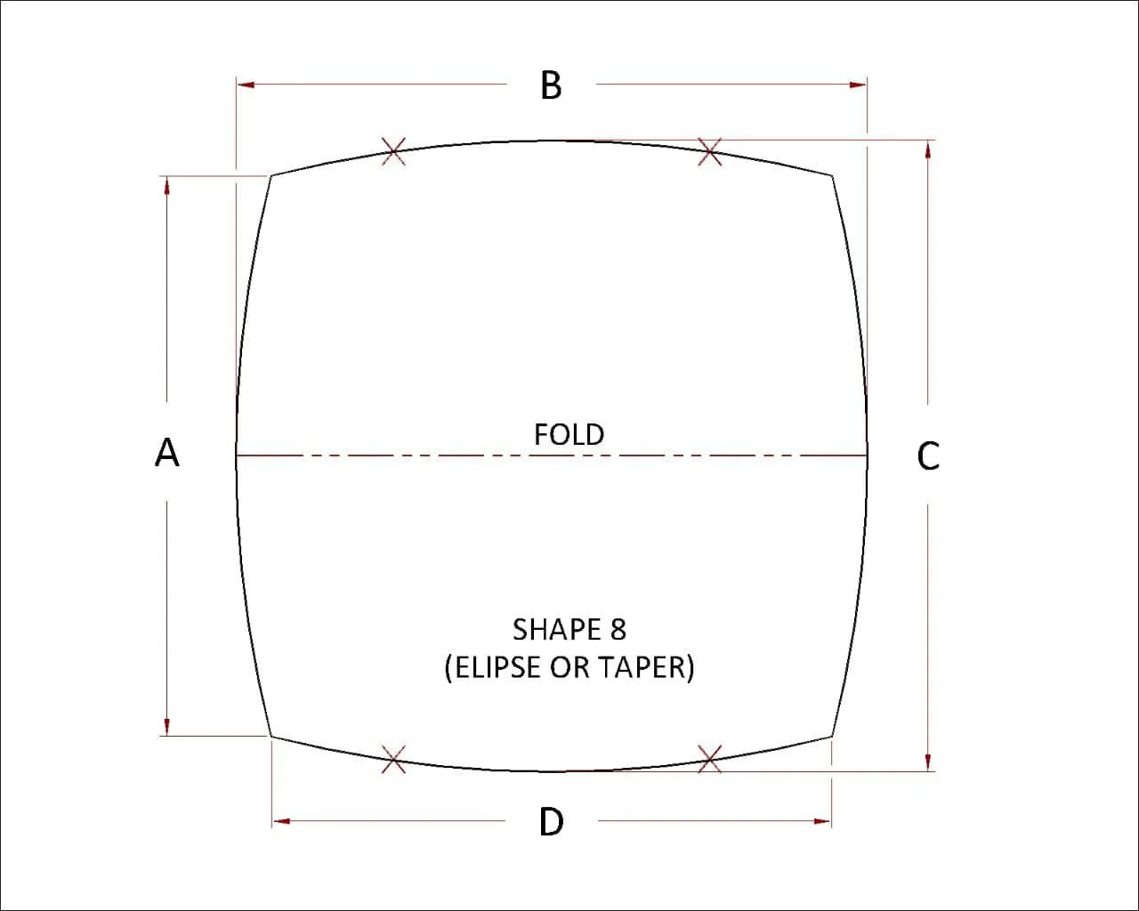 Jacuzzi Cover Custom Made ( Shape 8 ) - Image 2