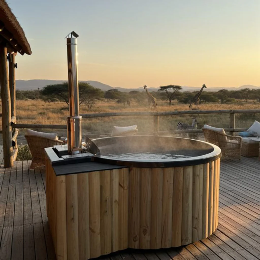Wood Fired Hot Tub