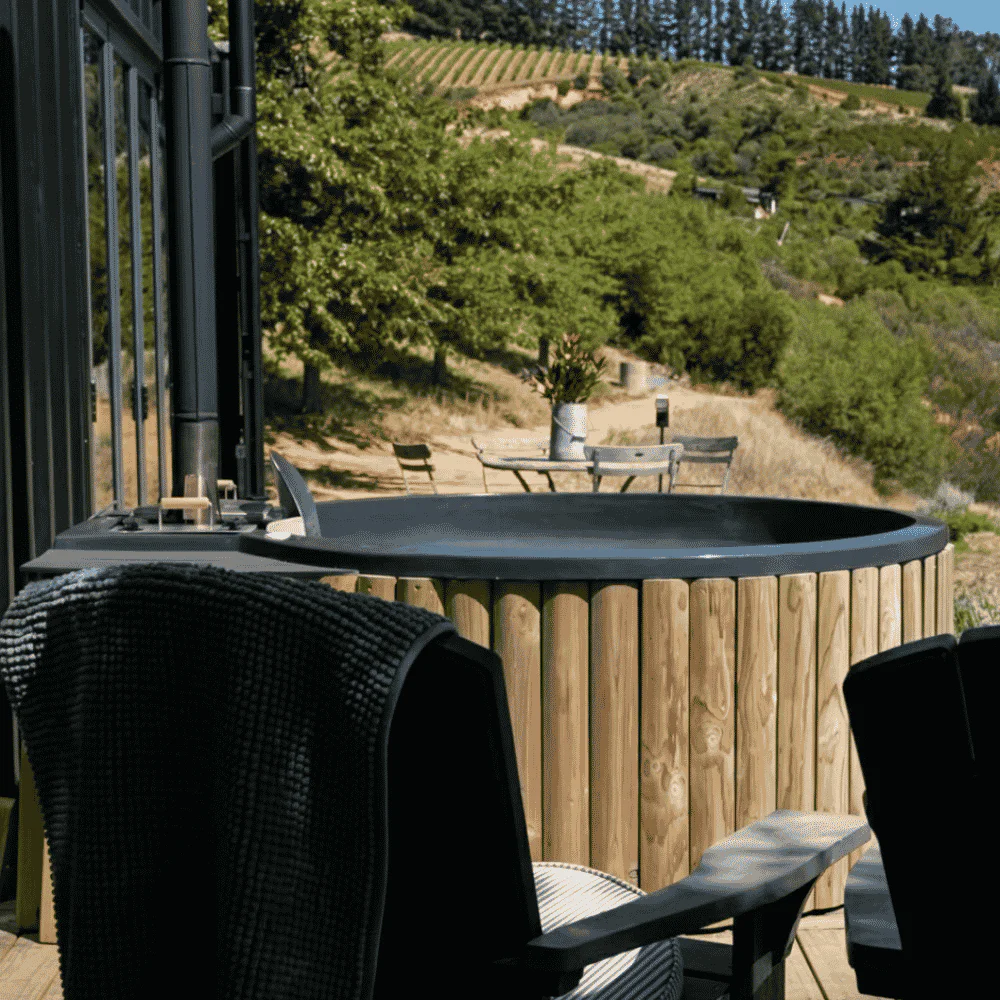 Wood Fired Hot Tub