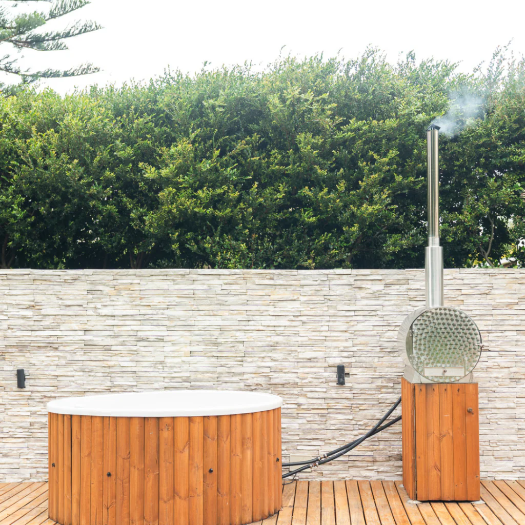 Wood Fired Hot Tub