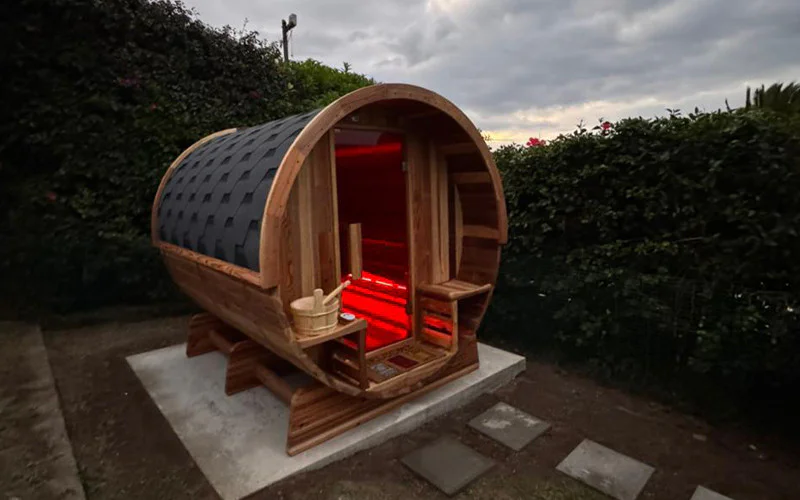 Aqua Spas Barrel Sauna