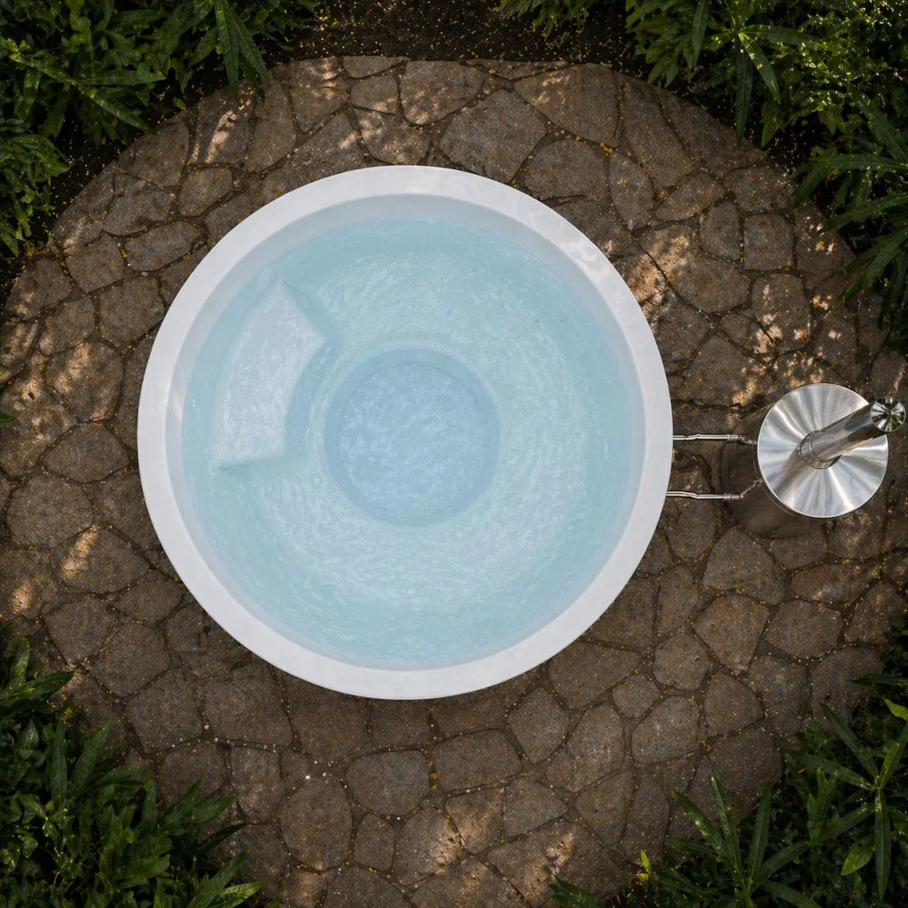 Wood Fired Hot Tub