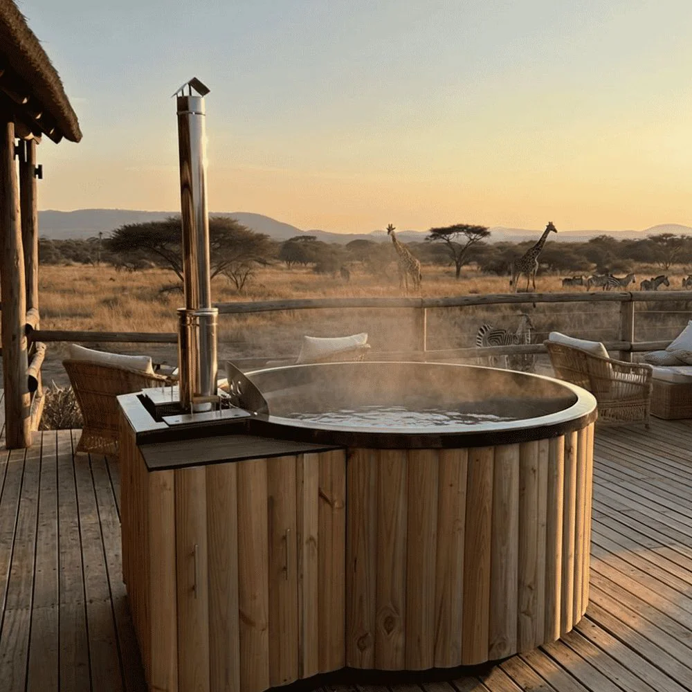 Aquaspas Wood Fired Hot Tub