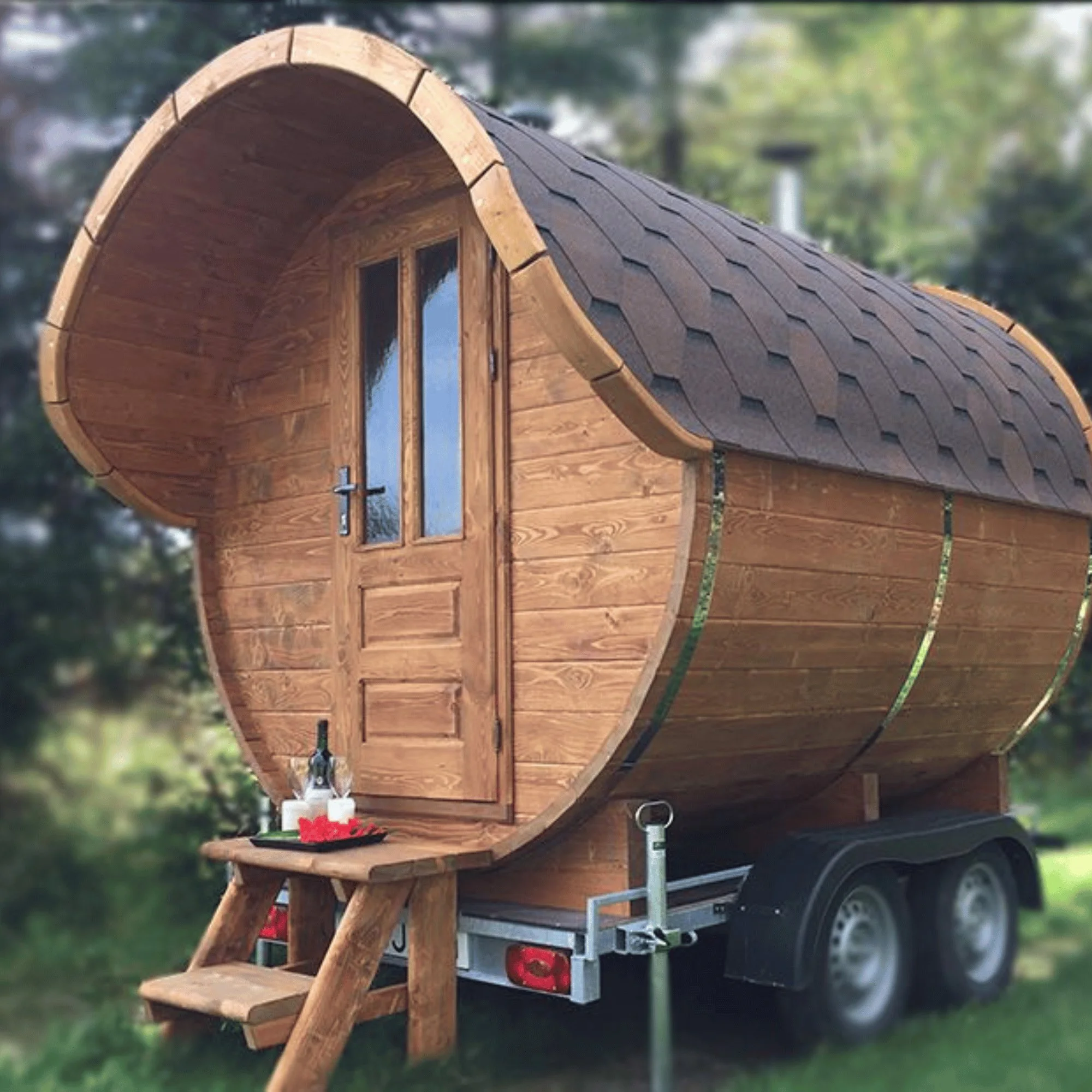 Mobile Trailer Sauna - Image 3