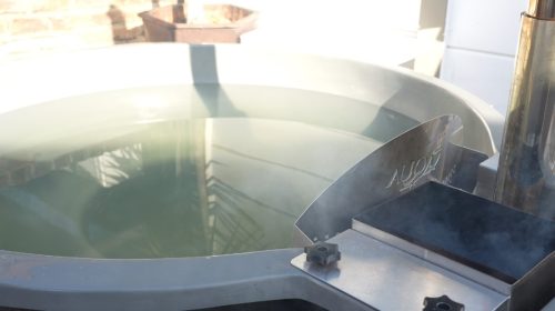 Wood Fired Hot Tub