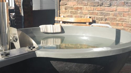 Wood Fired Hot Tub