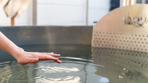 Wood Fired Hot Tub