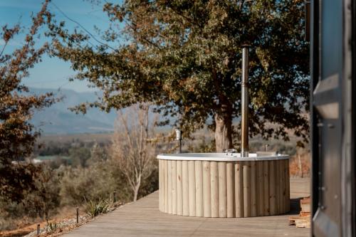 Wood Fired Hot Tub