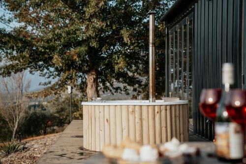 Wood Fired Hot Tub