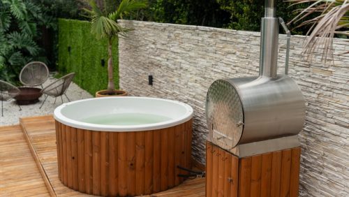 Wood Fired Hot Tub